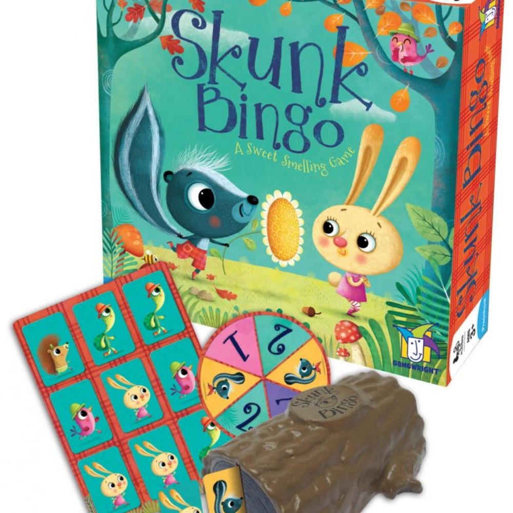 Skunk Bingo Gamewright Best Toy Award Ages 3+